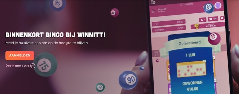 onine bingo bij winn itt